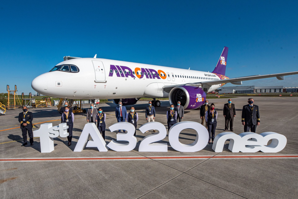 Air Cairo Receives First Airbus A320neo