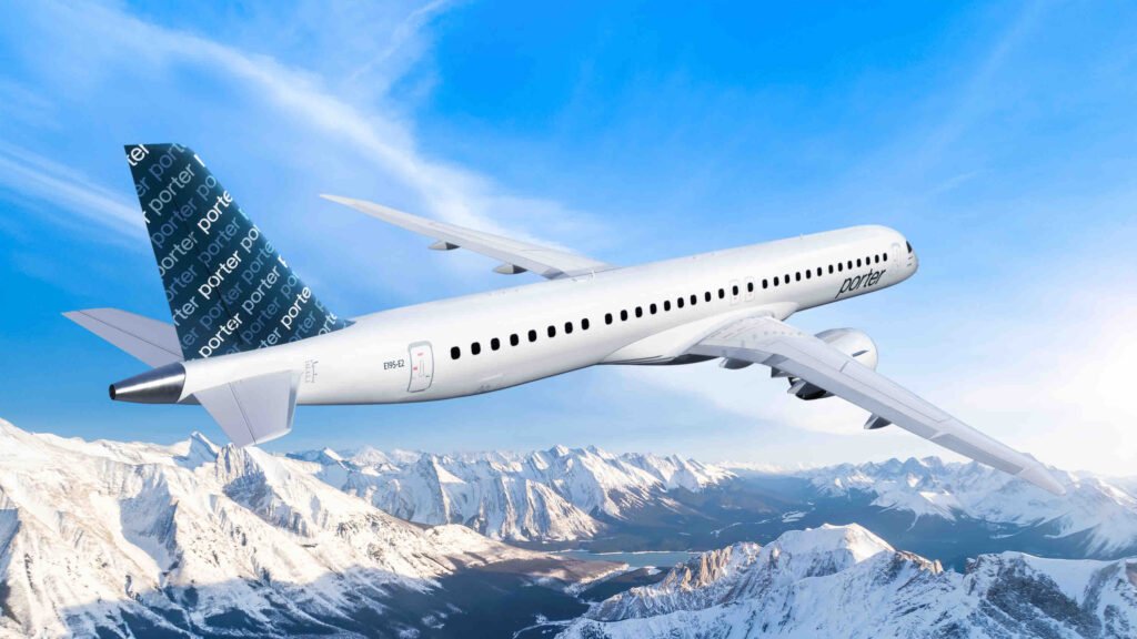 Porter Airlines Orders up to 80 Embraer E195-E2 Jets to Lead Major Expansion Plan