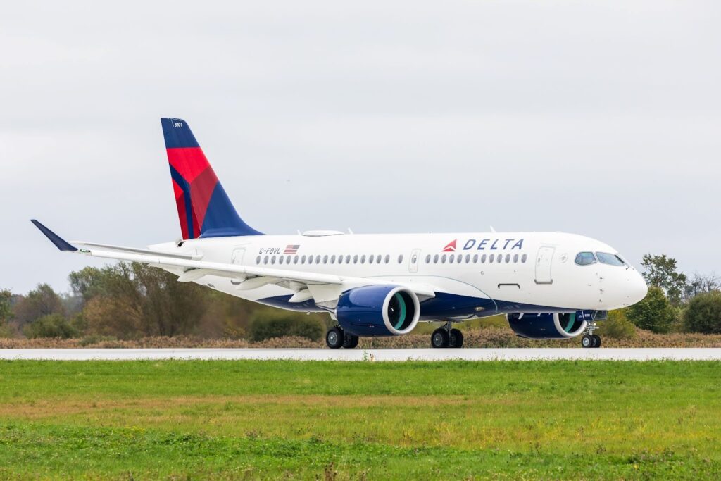 Delta Air Lines discloses order for 12 additional A220 aircraft