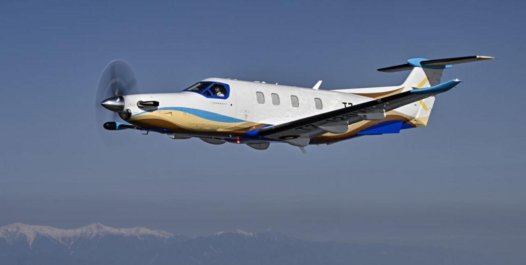 The First Pilatus PC-12 NGX is Flying in Japan Now!