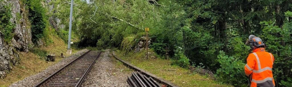 Swiss Trains between La Chaux-de-Fonds and St-Imier are running again