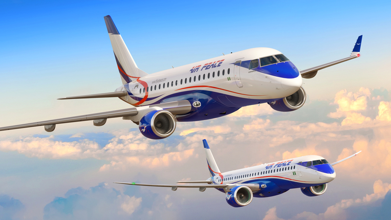 Air Peace orders 5 new Embraer E175 aircraft for fleet expansion