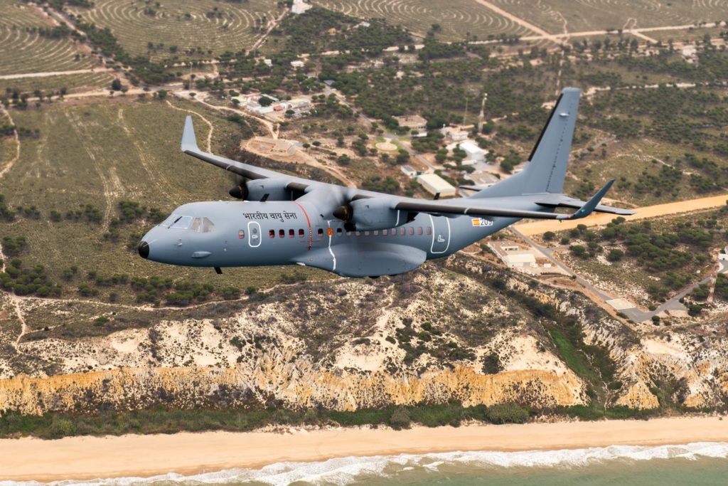 Airbus delivers first C295 to India