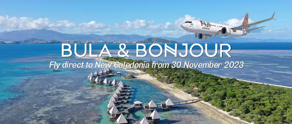 Fiji Airways announces Noumea as its newest international destination