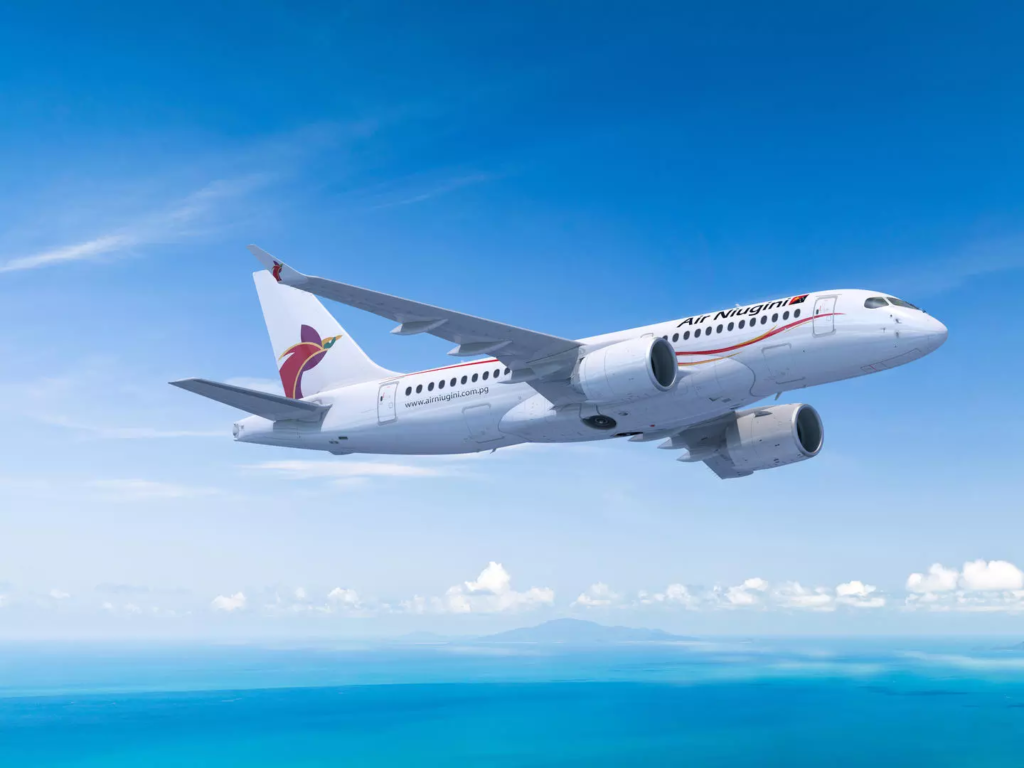 Air Niugini orders 6 Airbus A220 aircraft