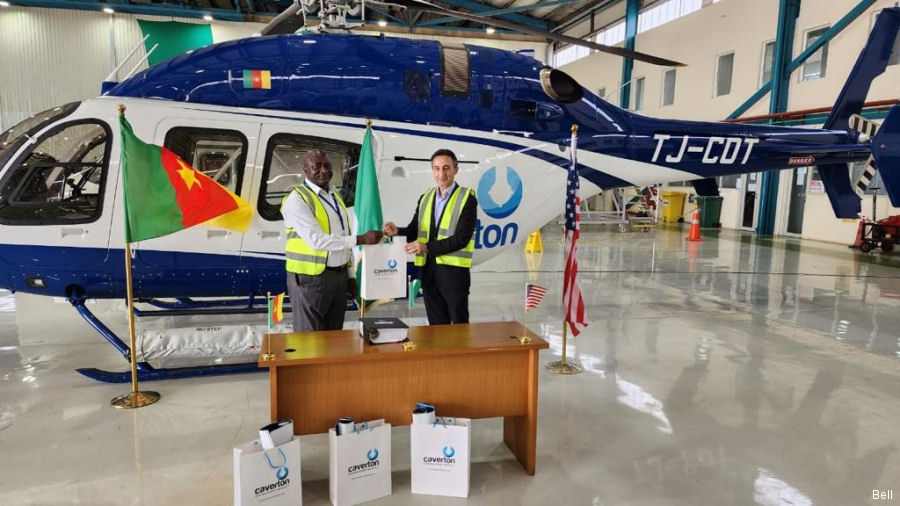 Bell delivers first 429 for offshore operations in Cameroon