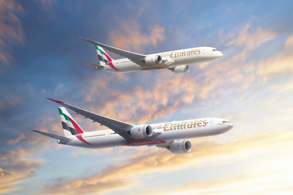 Emirates orders nearly 100 more Boeing widebody aircraft