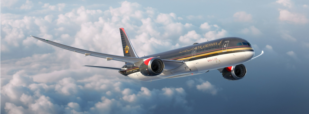 Royal Jordanian Airlines orders Boeing 787-9 Dreamliners