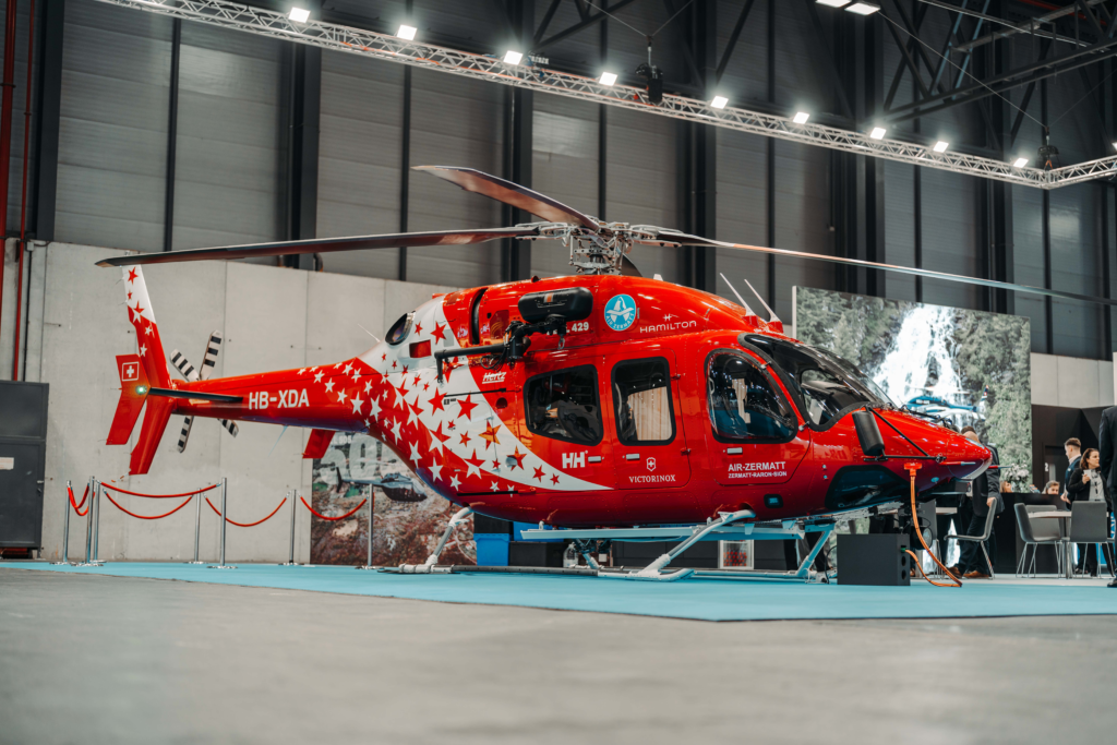 Bell announces delivery of third 429 to Swiss helicopter rescue company Air Zermatt