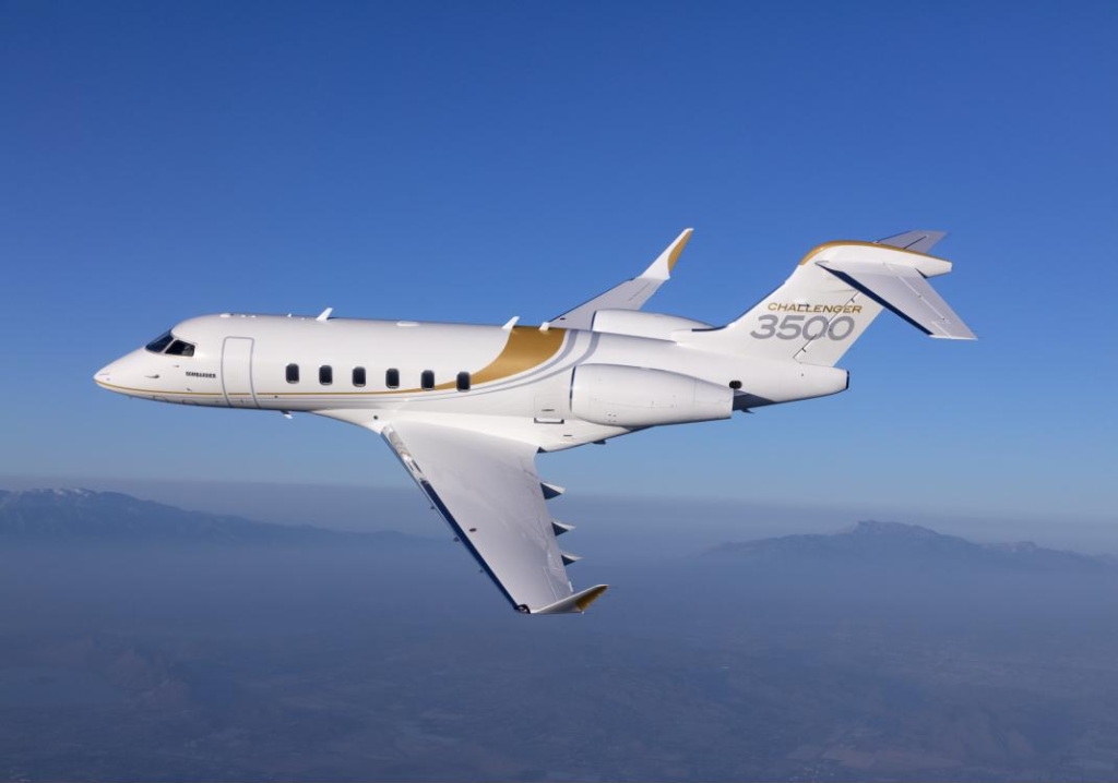 Bombardier announces firm order for 12 Challenger 3500 jets