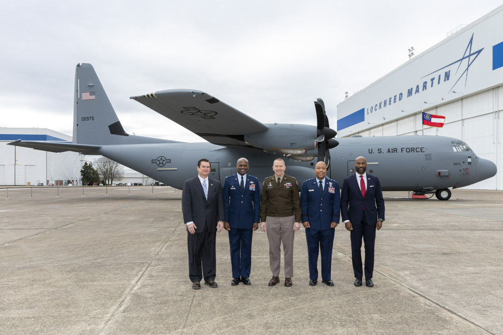 Lockheed Martin delivers first C-130J-30 Super Hercules to the Georgia Air National Guard