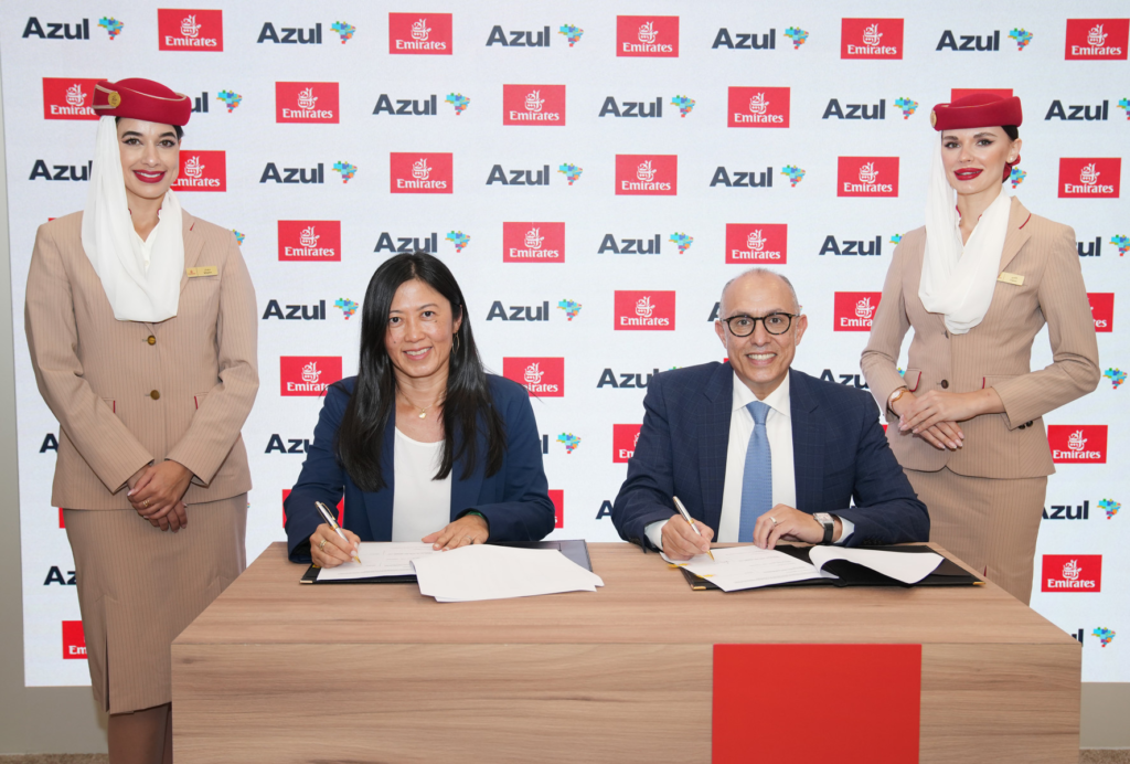 Emirates and Azul expand partnership