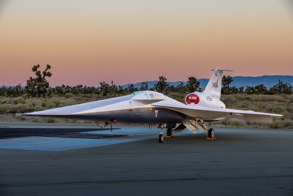 Skunk Works® Rolls Out X-59, NASA’s Newest X-Plane