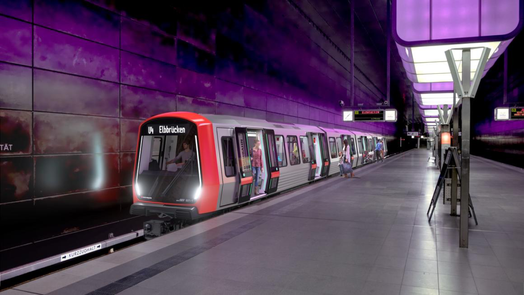 Alstom and Hamburger Hochbahn sign framework contract for new metro trains