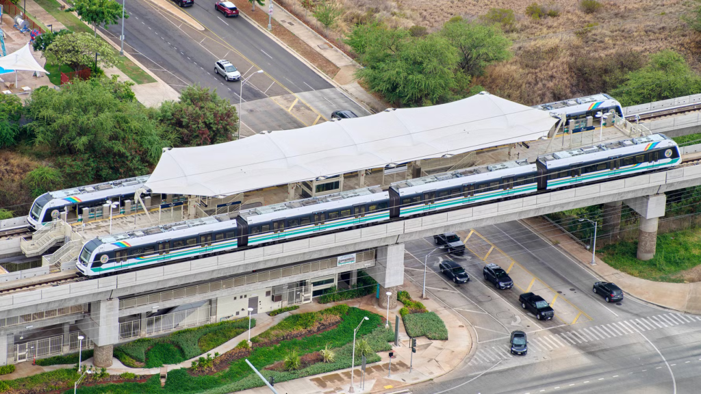 Hitachi Rail celebrates first anniversary of Honolulu Skyline