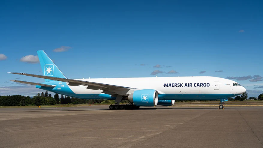 Maersk customers will benefit from the delivery of the first Boeing 777F