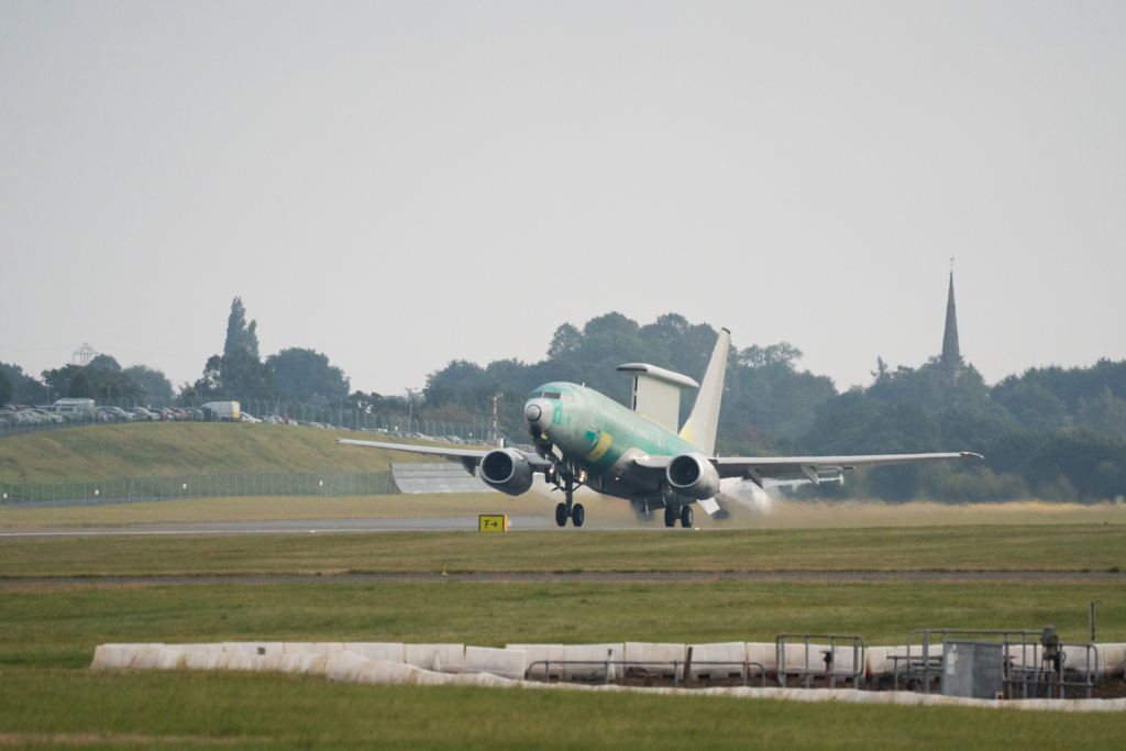 Boeing completes UK E-7 Wedgetail first flight