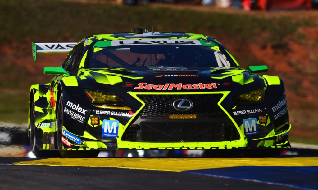 Lexus RC F GT3 finishes on the podium at the petit Le Mans