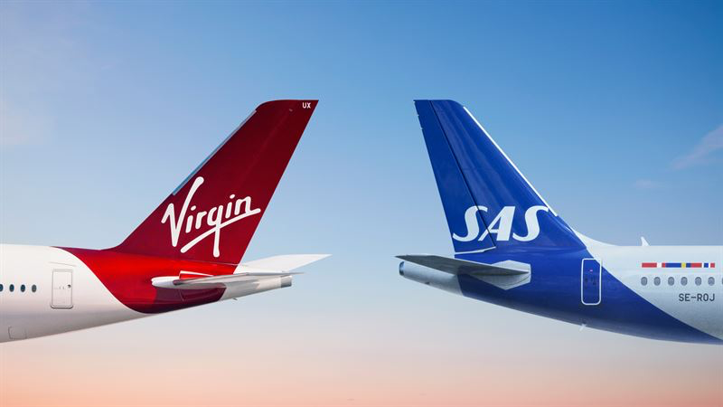 Virgin Atlantic and SAS announce codeshare partnership