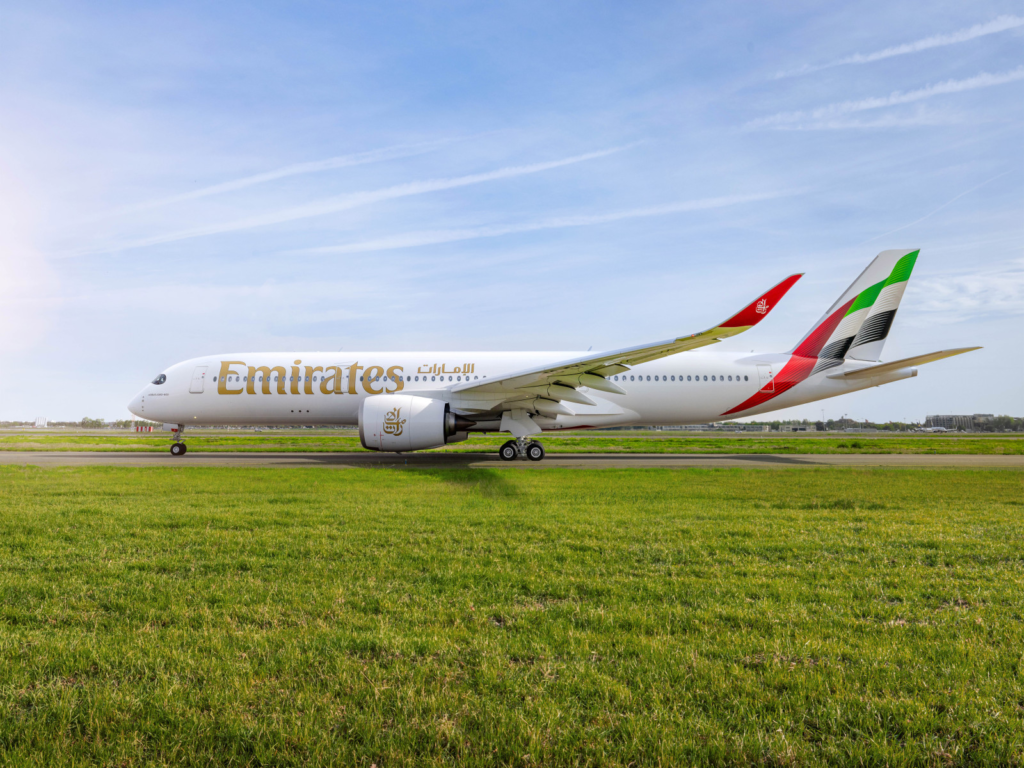 Emirates to deploy its A350 to Edinburgh on January 3, 2025