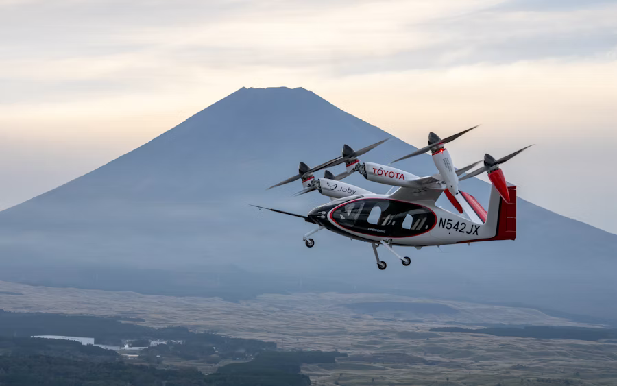 Toyota and Joby complete first air taxi flight in Japan