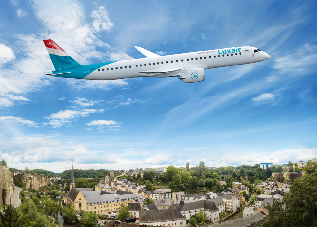 Luxair orders more Embraer E195-E2 aircraft