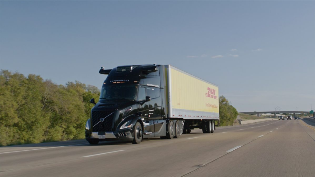 Volvo begins autonomous operations for Texas DHL Supply Chain