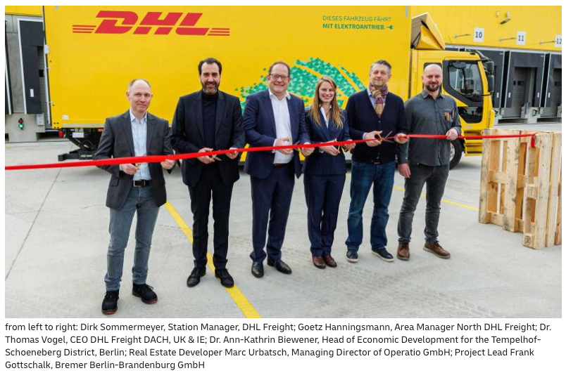 DHL Freight inaugurates new logistics terminal in Berlin