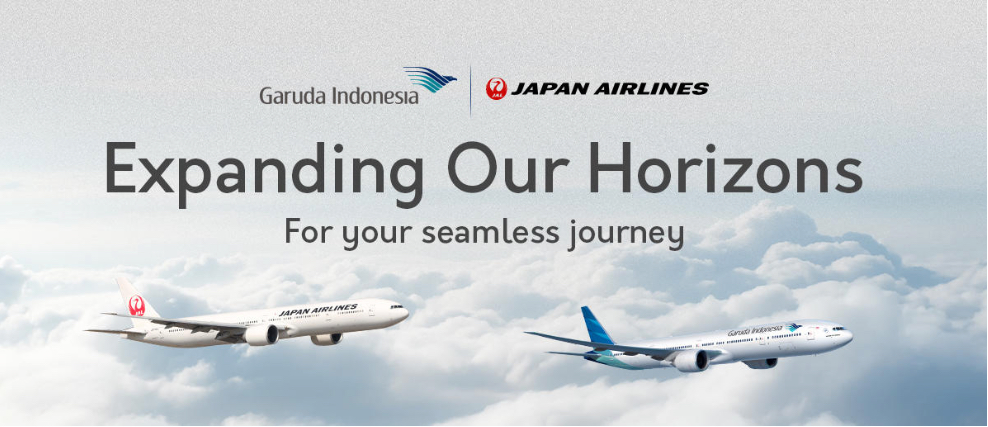 Garuda Indonesia and Japan Airlines Commence Joint Business