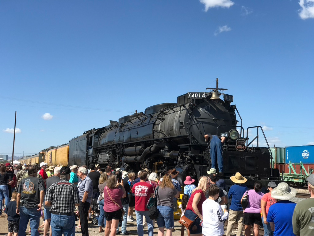 Union Pacific Big Boy 4014 to make two whistle-stops in Colorado