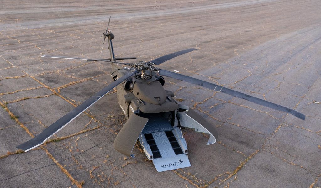 Sikorsky Converts Black Hawk Into U-Hawk unmanned aircraft system