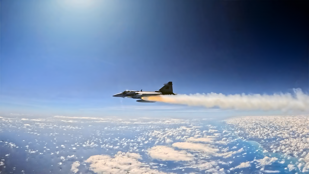 Brazilian Air Force conducts METEOR missile firings with Gripen E