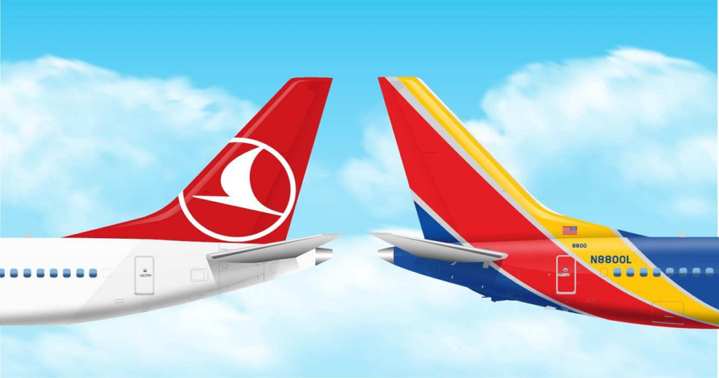 Southwest and Turkish Airlines partner on transatlantic travel