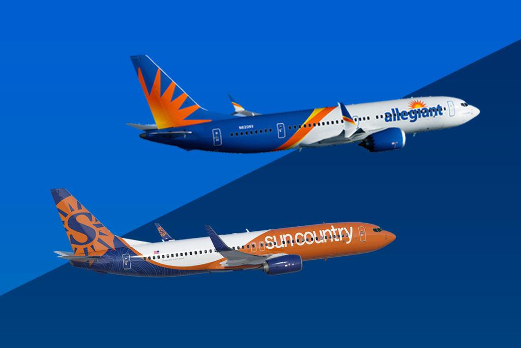 Allegiant and Sun Country Airlines to combine