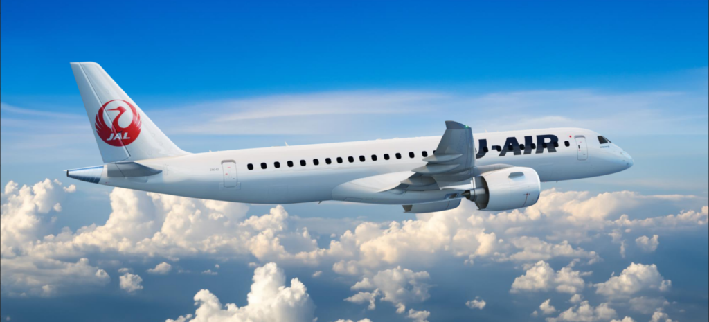 JAL selects next-gen Embraer E190-E2 for regional fleet renewal